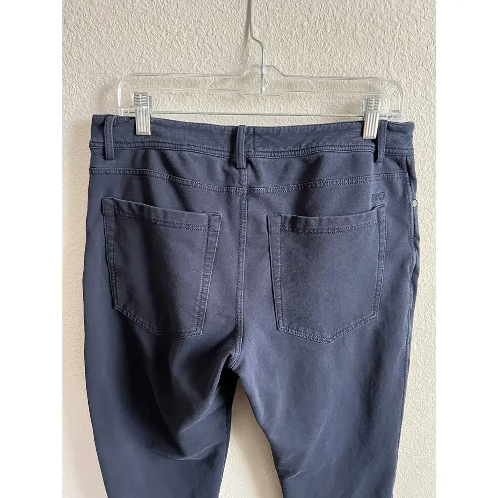 Swet Tailor Navy Blue All In Stretch Pants Men's 32x32 Casual Comfortable